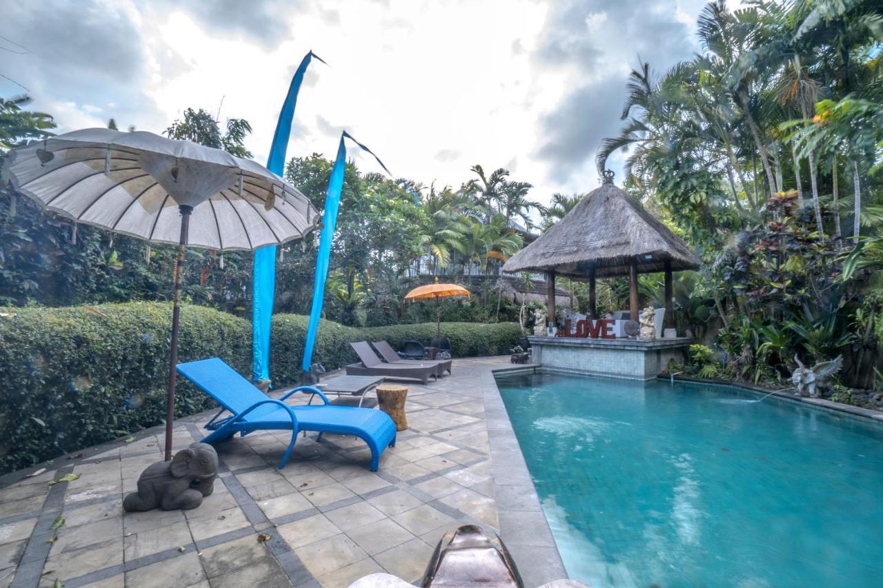 Gajah Biru Bungalows Ubud Eksteriør bilde